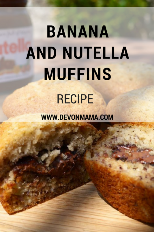 Banana and Nutella Muffins