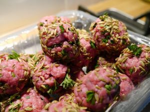 Meatballs alla norma - jamie oliver revipe