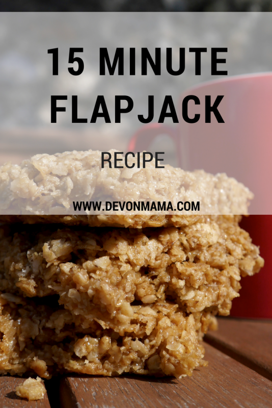 Fifteen Minute Flapjack Recipe