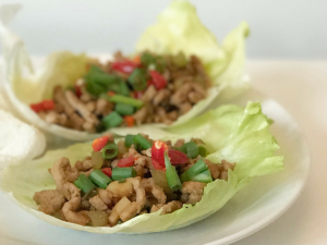 Chinese Lettuce Leaf Wraps Recipe