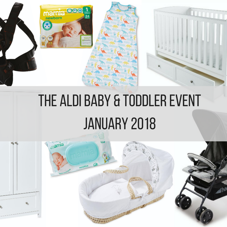 Aldi Baby & Toddler Event January 2018